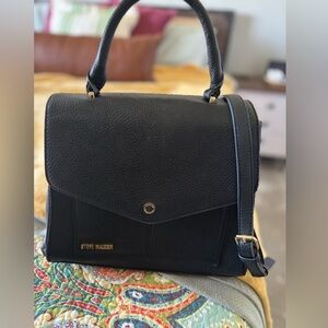 Steve Madden Classic Black Satchel